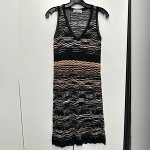 Missoni dress. Light summer dress to the knees. Ideal for hot days.